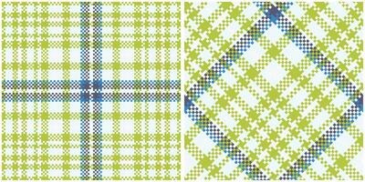 Plaids Pattern Seamless. Classic Scottish Tartan Design. Seamless Tartan Illustration Set for Scarf, Blanket, Other Modern Spring Summer Autumn Winter Holiday Fabric Print. vector