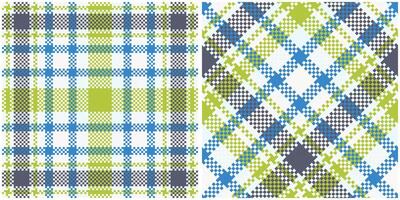Plaids Pattern Seamless. Abstract Check Plaid Pattern Seamless. Tartan Illustration Set for Scarf, Blanket, Other Modern Spring Summer Autumn Winter Holiday Fabric Print. vector