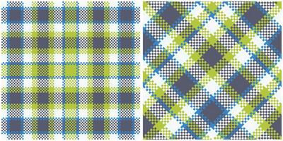 Plaids Pattern Seamless. Abstract Check Plaid Pattern Traditional Scottish Woven Fabric. Lumberjack Shirt Flannel Textile. Pattern Tile Swatch Included. vector