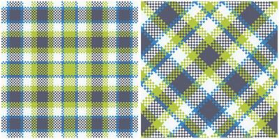 Plaids Pattern Seamless. Abstract Check Plaid Pattern Traditional Scottish Woven Fabric. Lumberjack Shirt Flannel Textile. Pattern Tile Swatch Included. vector