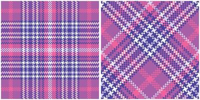 Plaid Pattern Seamless. Classic Plaid Tartan Template for Design Ornament. Seamless Fabric Texture. vector