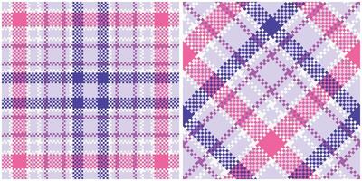 Plaid Pattern Seamless. Gingham Patterns Flannel Shirt Tartan Patterns. Trendy Tiles for Wallpapers. vector
