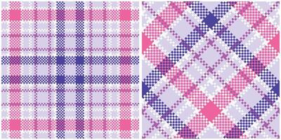 Plaid Pattern Seamless. Gingham Patterns Flannel Shirt Tartan Patterns. Trendy Tiles for Wallpapers. vector