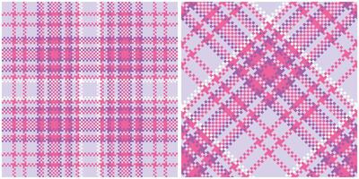 Plaid Pattern Seamless. Scottish Plaid, Traditional Scottish Woven Fabric. Lumberjack Shirt Flannel Textile. Pattern Tile Swatch Included. vector