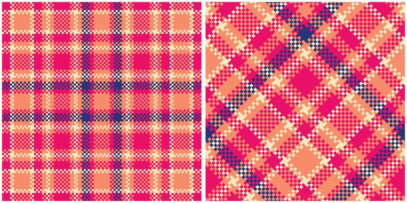 Plaid Pattern Seamless. Classic Scottish Tartan Design. Template for Design Ornament. Seamless Fabric Texture.