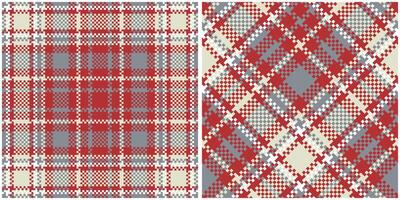 Tartan Pattern Seamless. Pastel Gingham Patterns Template for Design Ornament. Seamless Fabric Texture. vector