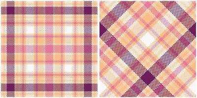 Plaid Patterns Seamless. Tartan Plaid Seamless Pattern. Traditional Scottish Woven Fabric. Lumberjack Shirt Flannel Textile. Pattern Tile Swatch Included. vector