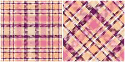 Plaid Patterns Seamless. Classic Scottish Tartan Design. Template for Design Ornament. Seamless Fabric Texture. vector