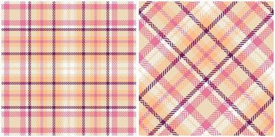Plaid Patterns Seamless. Scottish Plaid, Template for Design Ornament. Seamless Fabric Texture. vector