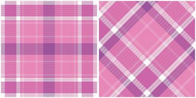 Scottish Tartan Pattern. Abstract Check Plaid Pattern Seamless Tartan Illustration Set for Scarf, Blanket, Other Modern Spring Summer Autumn Winter Holiday Fabric Print. vector