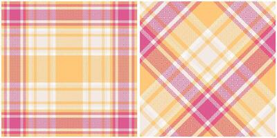 Tartan Plaid Seamless Pattern. Plaids Pattern Seamless. Traditional Scottish Woven Fabric. Lumberjack Shirt Flannel Textile. Pattern Tile Swatch Included. vector