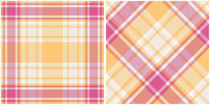 Tartan Plaid Seamless Pattern. Plaids Pattern Seamless. Traditional Scottish Woven Fabric. Lumberjack Shirt Flannel Textile. Pattern Tile Swatch Included.