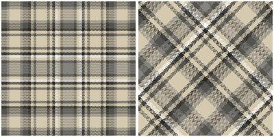 Scottish Tartan Seamless Pattern. Gingham Patterns Traditional Scottish Woven Fabric. Lumberjack Shirt Flannel Textile. Pattern Tile Swatch Included. vector