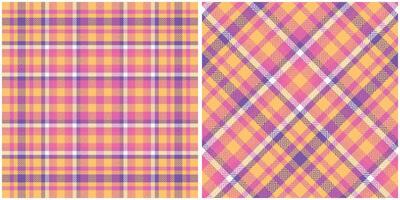 Tartan Plaid Seamless Pattern. Plaid Pattern Seamless. Template for Design Ornament. Seamless Fabric Texture. vector