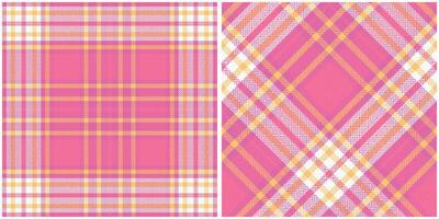 Tartan Plaid Seamless Pattern. Checker Pattern. Traditional Scottish Woven Fabric. Lumberjack Shirt Flannel Textile. Pattern Tile Swatch Included. vector