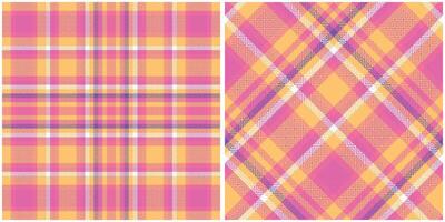 Tartan Plaid Seamless Pattern. Plaid Pattern Seamless. Traditional Scottish Woven Fabric. Lumberjack Shirt Flannel Textile. Pattern Tile Swatch Included. vector
