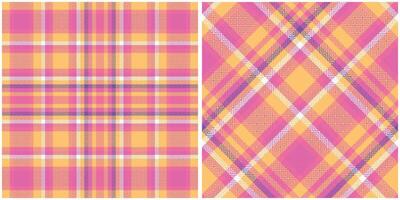 Tartan Plaid Seamless Pattern. Plaid Pattern Seamless. Traditional Scottish Woven Fabric. Lumberjack Shirt Flannel Textile. Pattern Tile Swatch Included. vector