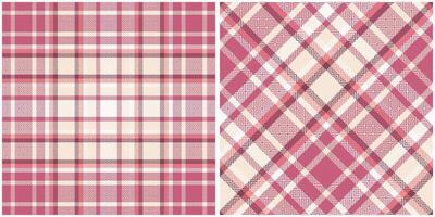 Tartan Plaid Seamless Pattern. Checkerboard Pattern. Traditional Scottish Woven Fabric. Lumberjack Shirt Flannel Textile. Pattern Tile Swatch Included. vector