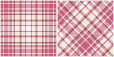 Tartan Plaid Seamless Pattern. Checkerboard Pattern. Traditional Scottish Woven Fabric. Lumberjack Shirt Flannel Textile. Pattern Tile Swatch Included. vector