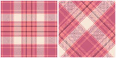 Tartan Plaid Seamless Pattern. Checkerboard Pattern. Template for Design Ornament. Seamless Fabric Texture. vector