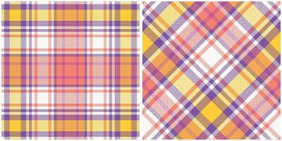 Tartan Plaid Seamless Pattern. Traditional Scottish Checkered Background. Traditional Scottish Woven Fabric. Lumberjack Shirt Flannel Textile. Pattern Tile Swatch Included. vector