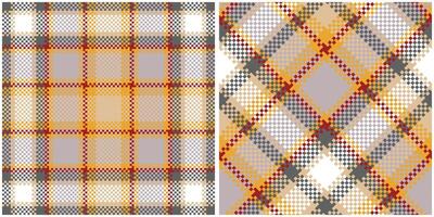 Tartan Pattern Seamless. Pastel Classic Pastel Scottish Tartan Design. Template for Design Ornament. Seamless Fabric Texture. vector