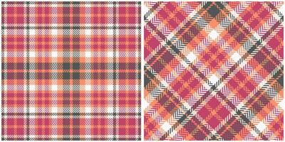 Classic Scottish Tartan Design. Checkerboard Pattern. Template for Design Ornament. Seamless Fabric Texture. vector