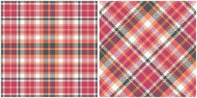 Classic Scottish Tartan Design. Checkerboard Pattern. Template for Design Ornament. Seamless Fabric Texture. vector