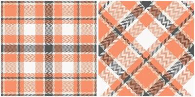 Classic Scottish Tartan Design. Gingham Patterns. Template for Design Ornament. Seamless Fabric Texture. vector