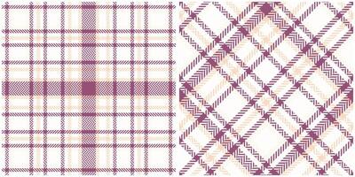 Tartan Plaid Seamless Pattern. Scottish Tartan Seamless Pattern. Traditional Scottish Woven Fabric. Lumberjack Shirt Flannel Textile. Pattern Tile Swatch Included. vector