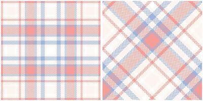 Tartan Plaid Seamless Pattern. Checker Pattern. Template for Design Ornament. Seamless Fabric Texture. Illustration vector