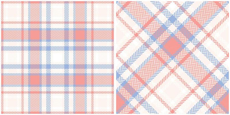 Tartan Plaid Seamless Pattern. Checker Pattern. Template for Design Ornament. Seamless Fabric Texture. Illustration