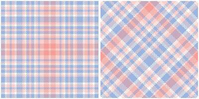 Tartan Plaid Seamless Pattern. Plaid Patterns Seamless. Seamless Tartan Illustration Set for Scarf, Blanket, Other Modern Spring Summer Autumn Winter Holiday Fabric Print. vector