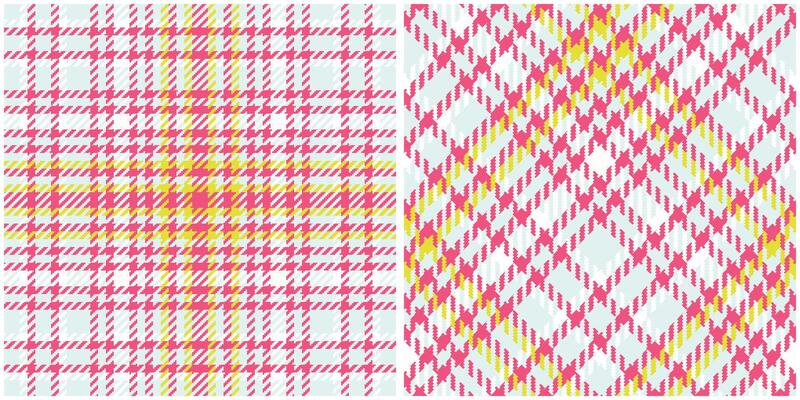 Tartan Plaid Seamless Pattern. Tartan Seamless Pattern. Template for Design Ornament. Seamless Fabric Texture. Illustration