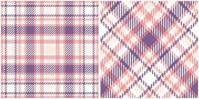 Tartan Plaid Pattern Seamless. Plaids Pattern Seamless. Seamless Tartan Illustration Set for Scarf, Blanket, Other Modern Spring Summer Autumn Winter Holiday Fabric Print. vector