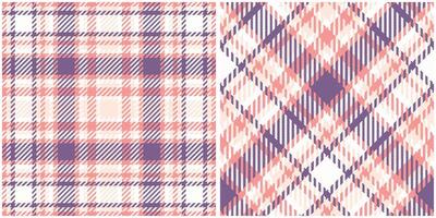 Tartan Plaid Pattern Seamless. Plaids Pattern Seamless. Seamless Tartan Illustration Set for Scarf, Blanket, Other Modern Spring Summer Autumn Winter Holiday Fabric Print. vector