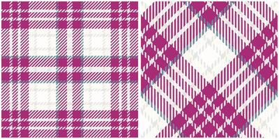 Tartan Plaid Pattern Seamless. Classic Plaid Tartan. Template for Design Ornament. Seamless Fabric Texture. Illustration vector