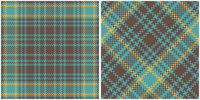 Tartan Pattern Seamless. Sweet Checkerboard Pattern Traditional Scottish Woven Fabric. Lumberjack Shirt Flannel Textile. Pattern Tile Swatch Included. vector