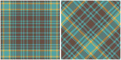 Tartan Pattern Seamless. Sweet Checkerboard Pattern Traditional Scottish Woven Fabric. Lumberjack Shirt Flannel Textile. Pattern Tile Swatch Included. vector