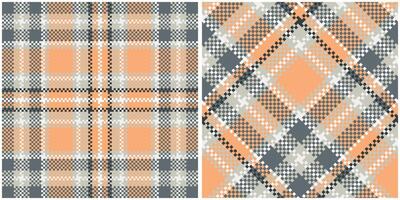 Tartan Seamless Pattern. Sweet Checkerboard Pattern Traditional Scottish Woven Fabric. Lumberjack Shirt Flannel Textile. Pattern Tile Swatch Included. vector