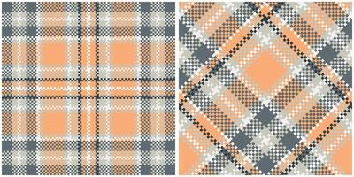 Tartan Seamless Pattern. Sweet Checkerboard Pattern Traditional Scottish Woven Fabric. Lumberjack Shirt Flannel Textile. Pattern Tile Swatch Included. vector