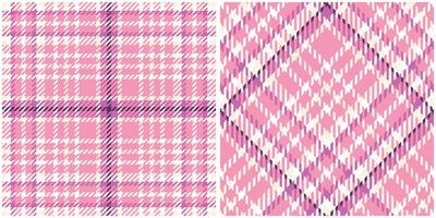 Scottish Tartan Plaid Seamless Pattern, Gingham Patterns. Seamless Tartan Illustration Set for Scarf, Blanket, Other Modern Spring Summer Autumn Winter Holiday Fabric Print. vector
