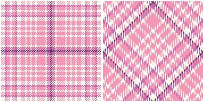 Scottish Tartan Plaid Seamless Pattern, Gingham Patterns. Seamless Tartan Illustration Set for Scarf, Blanket, Other Modern Spring Summer Autumn Winter Holiday Fabric Print. vector