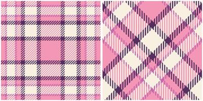 Scottish Tartan Plaid Seamless Pattern, Tartan Plaid Pattern Seamless. Seamless Tartan Illustration Set for Scarf, Blanket, Other Modern Spring Summer Autumn Winter Holiday Fabric Print. vector