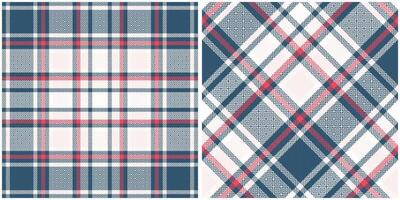 Tartan Plaid Pattern Seamless. Traditional Scottish Checkered Background. Template for Design Ornament. Seamless Fabric Texture. Illustration vector