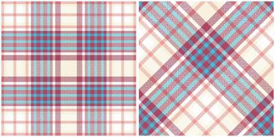 Scottish Tartan Plaid Seamless Pattern, Scottish Tartan Seamless Pattern. Seamless Tartan Illustration Set for Scarf, Blanket, Other Modern Spring Summer Autumn Winter Holiday Fabric Print. vector