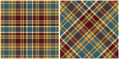 Scottish Tartan Plaid Seamless Pattern, Sweet Plaids Pattern Seamless. Seamless Tartan Illustration Set for Scarf, Blanket, Other Modern Spring Summer Autumn Winter Holiday Fabric Print. vector