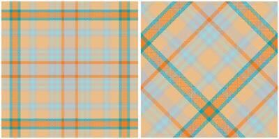 Scottish Tartan Plaid Seamless Pattern, Sweet Plaid Patterns Seamless. Seamless Tartan Illustration Set for Scarf, Blanket, Other Modern Spring Summer Autumn Winter Holiday Fabric Print. vector