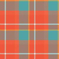 Tartan Pattern Seamless. Sweet Checkerboard Pattern Seamless Tartan Illustration Set for Scarf, Blanket, Other Modern Spring Summer Autumn Winter Holiday Fabric Print. vector