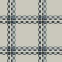 Tartan Seamless Pattern. Sweet Pastel Plaid Patterns Template for Design Ornament. Seamless Fabric Texture. vector